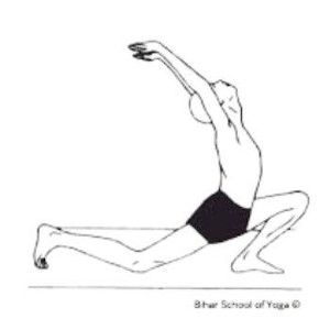 Yoga para la ansiedad Ardha Chandrasana