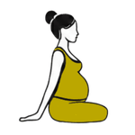 icono yoga embarazo &ndash; Shivalans